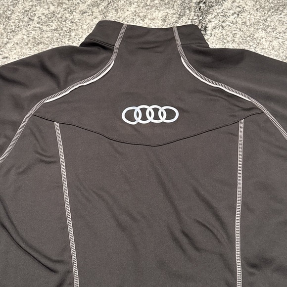 Audi Athletic Full Zip Jacket Mens XXLarge Polyester Reflective Soft Shell‎ - Picture 14 of 15